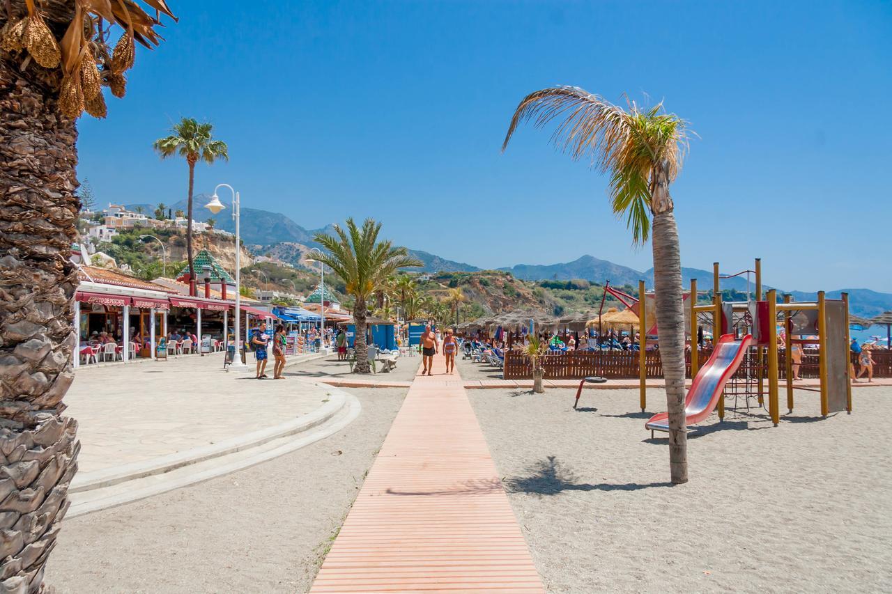 Burriana Playa Ibnsadi Nerja Canovas Lägenhet Exteriör bild